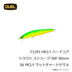 デュエル　F1289-GRYM ハードコア トラウト ストゥープ 50SF 50mm 01 GRYM アカキンヤマメ