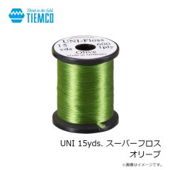 ティムコ　UNI 15yds. スーパーフロス オリーブ