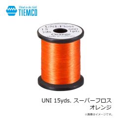 ティムコ　UNI 15yds. スーパーフロス オレンジ