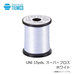 ティムコ　UNI 15yds. スーパーフロス ホワイト