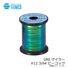 ティムコ　UNI マイラー #12 3/64 ピーコック