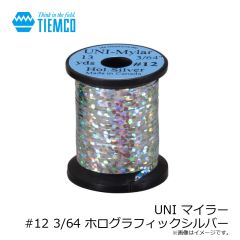 ティムコ　UNI マイラー #12 3/64 ホログラフィックシルバー