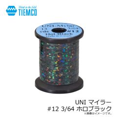 ティムコ　UNI マイラー #12 3/64 ホロブラック