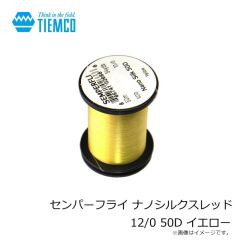ティムコ　センパーフライ ナノシルクスレッド 24/0 20D 100m ブラック