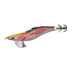 ヤマシタ　エギ王SEARCH 3.5号 079 ショコラブラウン ラメ布 ネオンブライトレッド/RED