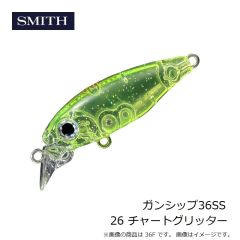 スミス　ガンシップ36SS 26 チャートグリッター