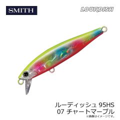 スミス　ルーディッシュ95HS 07 チャートマーブル