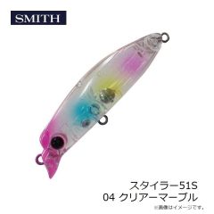 スミス　スタイラー51F 01 クリアーグリッター
