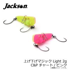 ジャクソン　アゲサゲマジックL 2g C&P チャート/ピンク