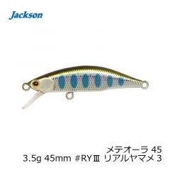 ジャクソン　メテオーラ 45 3.5g 45mm #RYIII リアルヤマメ3