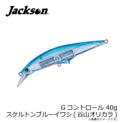 ジャクソン　Gコントロール 28g スケルトンブルーイワシ(谷山オリカラ)