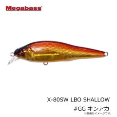 メガバス　X-80SW LBO SHALLOW #GG キンアカ