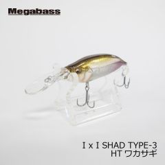 メガバス　アイバイアイシャッド タイプ3　I x I SHAD TYPE-3　HTワカサギ　イマカツ　今江克隆　伊東由樹　シャッド　バスルアー　釣具　通販　FTO