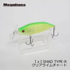 メガバス　アイバイアイシャッド タイプR　I x I SHAD TYPE-R　クリアホットタイガー　イマカツ　今江克隆　伊東由樹　シャッド　バスルアー　釣具　通販　FTO