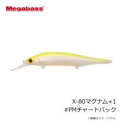 メガバス　X-80マグナム+1 #HTチャートバックイワシ