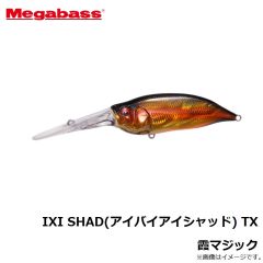 メガバス　IXI SHAD（アイバイアイシャッド） TX 霞マジック