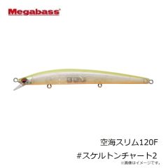 メガバス　空海スリム120F #スケルトンチャート2