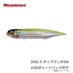 メガバス　DOG-X ディアマンテSW #GGチャートバックボラ