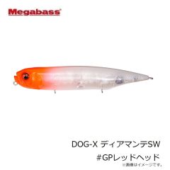 メガバス　DOG-X ディアマンテSW #GPレッドヘッド