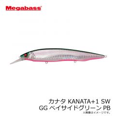 メガバス　カナタ KANATA+1 SW GG ベイサイドグリーンPB