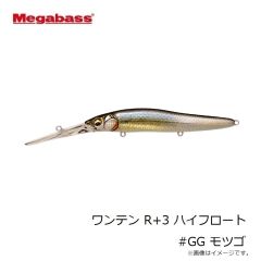 メガバス　ワンテン R+3 ハイフロート #GG モツゴ