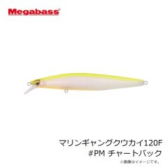 メガバス　マリンギャングクウカイ120F #PM チャートバック