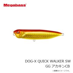 メガバス　DOG-X QUICK WALKER SW ドッグXクイックウォーカー GG アカキンCB