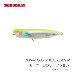 メガバス　DOG-X QUICK WALKER SW ドッグXクイックウォーカー GG アカキンCB