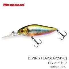メガバス　DIVING FLAPSLAP ダイビングフラップスラップ (SP-C) GG オイカワ