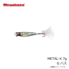 メガバス　METAL-X メタルX 7g LZ ワカサギ