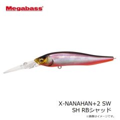 メガバス　X-NANAHAN+2 SW SH RBシャッド