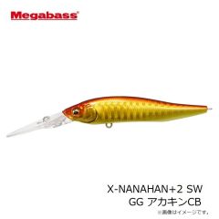 メガバス　X-NANAHAN+2 SW GG アカキンCB
