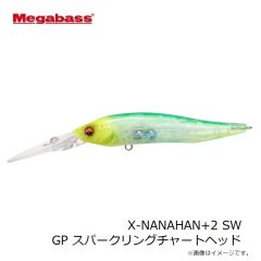 メガバス　X-NANAHAN+2 SW GP スパークリングチャートヘッド