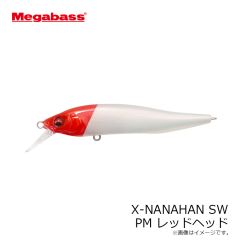 メガバス　X-NANAHAN SW PM レッドヘッド