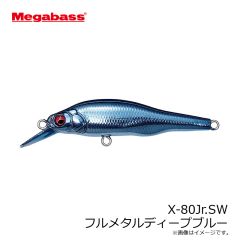 メガバス　X-80Jr.SW フルメタルディープブルー