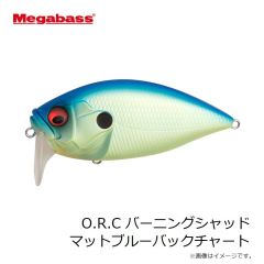 メガバス　O.R.C バーニングシャッド マットブルーバックチャート