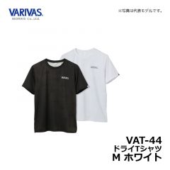 バリバス　VAT-44 ドライTシャツ　M  ホワイト　ウェア　半袖　吸水速乾　UVカット