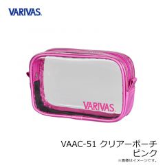 VAAC-51 クリアーポーチ レッド
