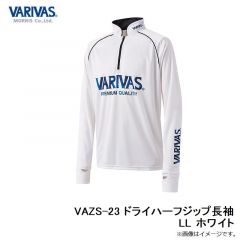 VAZS-23 ドライハーフジップ長袖  LL ブラックカモ
