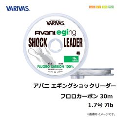 バリバス　アバニ エギングショックリーダー フロロカーボン 30m 1.7号 7lb