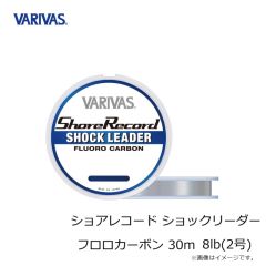 バリバス　ショアレコード ショックリーダー フロロカーボン 30m 8lb(2号)