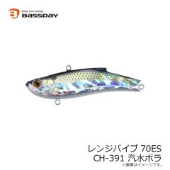 バスデイ　レンジバイブ55ES P-412 ライムチャートヘッドイワシ