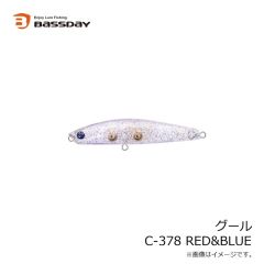 バスデイ　グール C-378 RED&BLUE