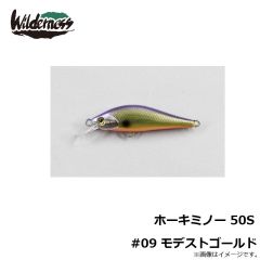 ウィルダネス　ホーキミノー 50S #09 モデストゴールド