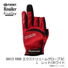 8815 RBB エクストリュームグローブ3C L RED/ホワイト
