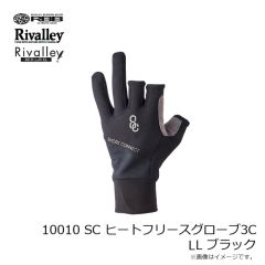 リバレイ　10010 SC ヒートフリースグローブ3C M ブラック