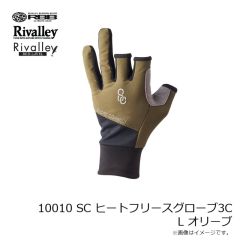 リバレイ　10010 SC ヒートフリースグローブ3C M ブラック