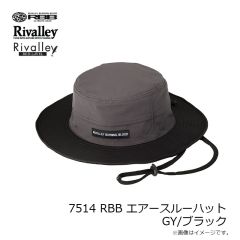 7514 RBB エアースルーハット GY/ブラック
