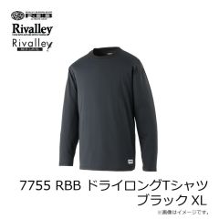 リバレイ　7755 RBB ドライロングTシャツ ブラック M