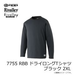 リバレイ　7755 RBB ドライロングTシャツ ブラック M